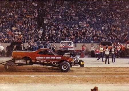 Pontiac Silverdome - Truck Pull From Rick Rzepka